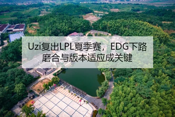 Uzi复出LPL夏季赛，EDG下路磨合与版本适应成关键